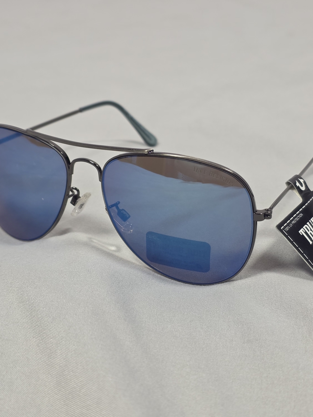 True Religion Sunglasses 100% UV Protection Wite Frame